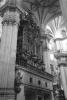 Cathedral, Granada, june 1999. Rolleiflex SL35 + Distagon 35mm, Ilford Delta 100. There's that organ again. I really dig that conquistador dude in the bottom left.