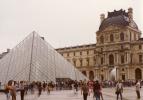 Louvre, Paris, august 1995. Rolleiflex SL35 + Planar 50mm, Kodak Gold 100. Do I know those guys in the lower left corner?